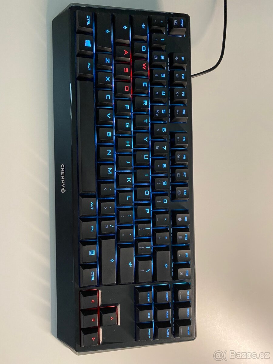 Mechanické klávesnice CHERRY MX Board 1.0 TKL RGB RED - 4