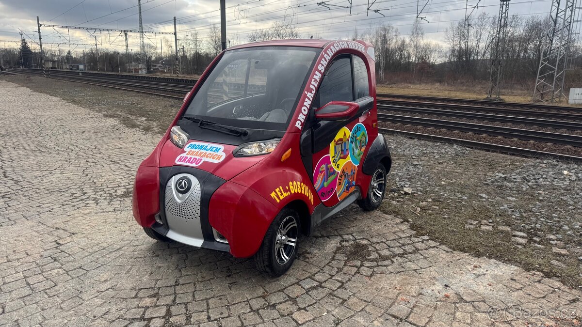 4-kolka,tříkolka,elektrický auto,elektro tříkolka