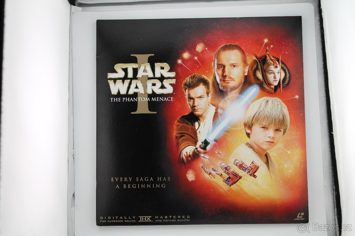 Laserdisc Star Wars I - Skrytá Hrozba - 4