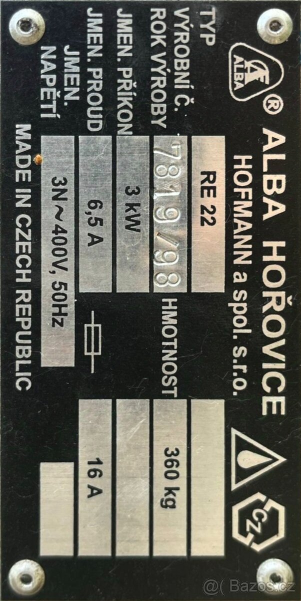 Robot Alba Hořovice RE 22 - 4