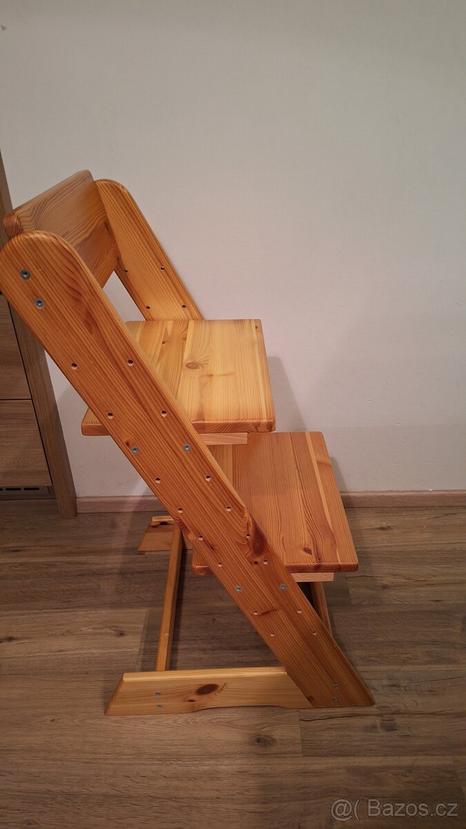 Rostoucí dřevěná židle zn. Domestav - 4