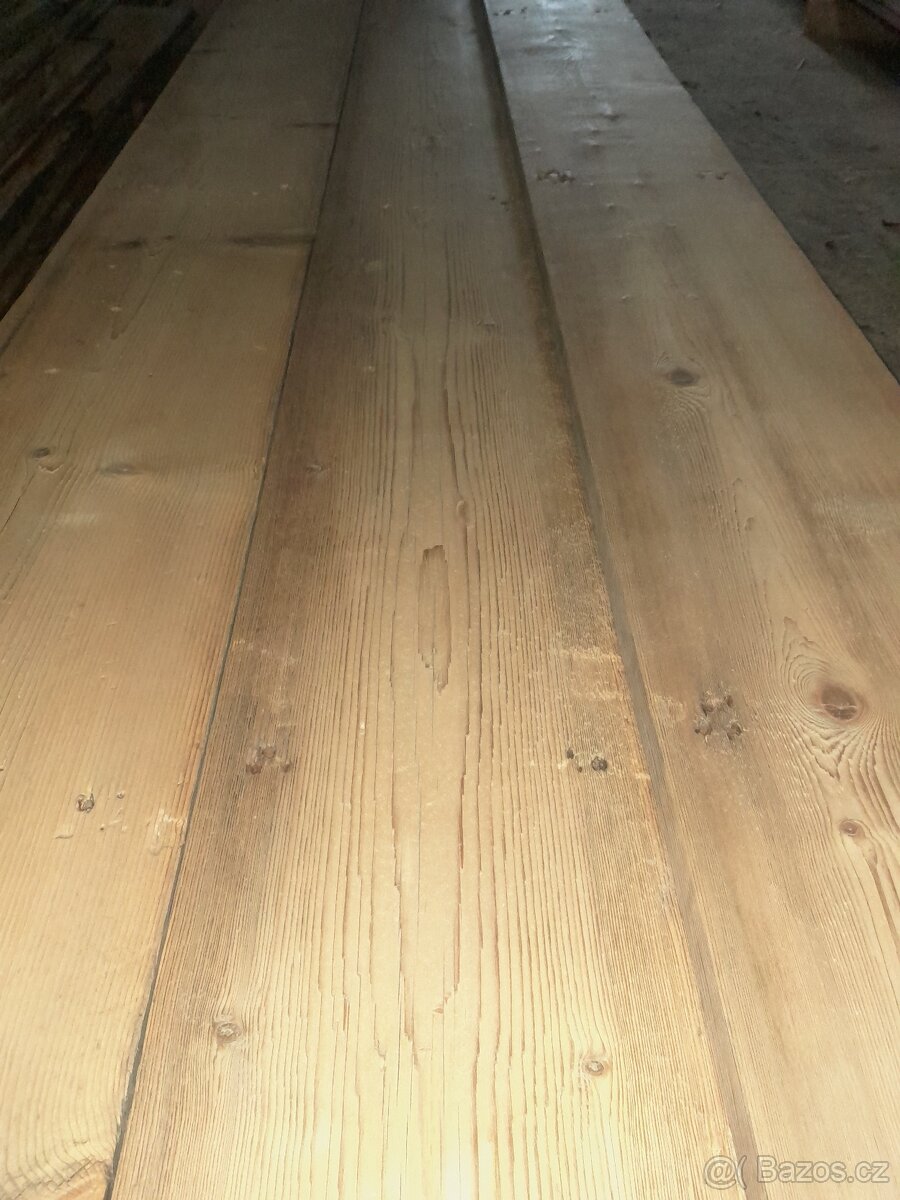 Prodám staré kartáčované fošny. - 4