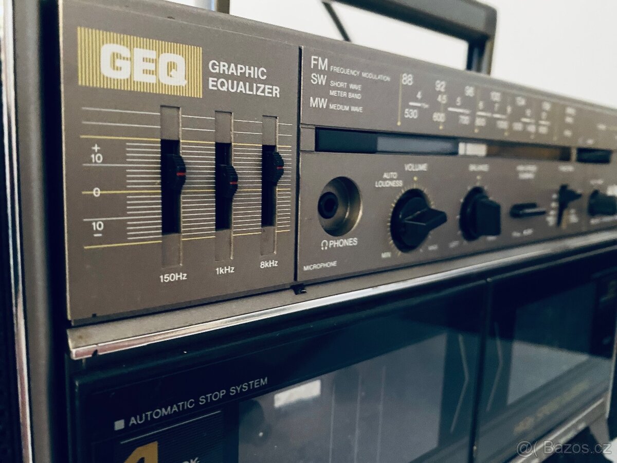 Radiomagnetofon Aiwa CA-W35, rok 1984 - 4