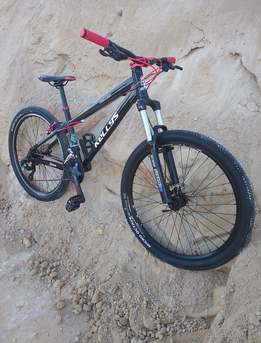 MTB Kellys XS, TOP stav, 26", 3x8 - 4