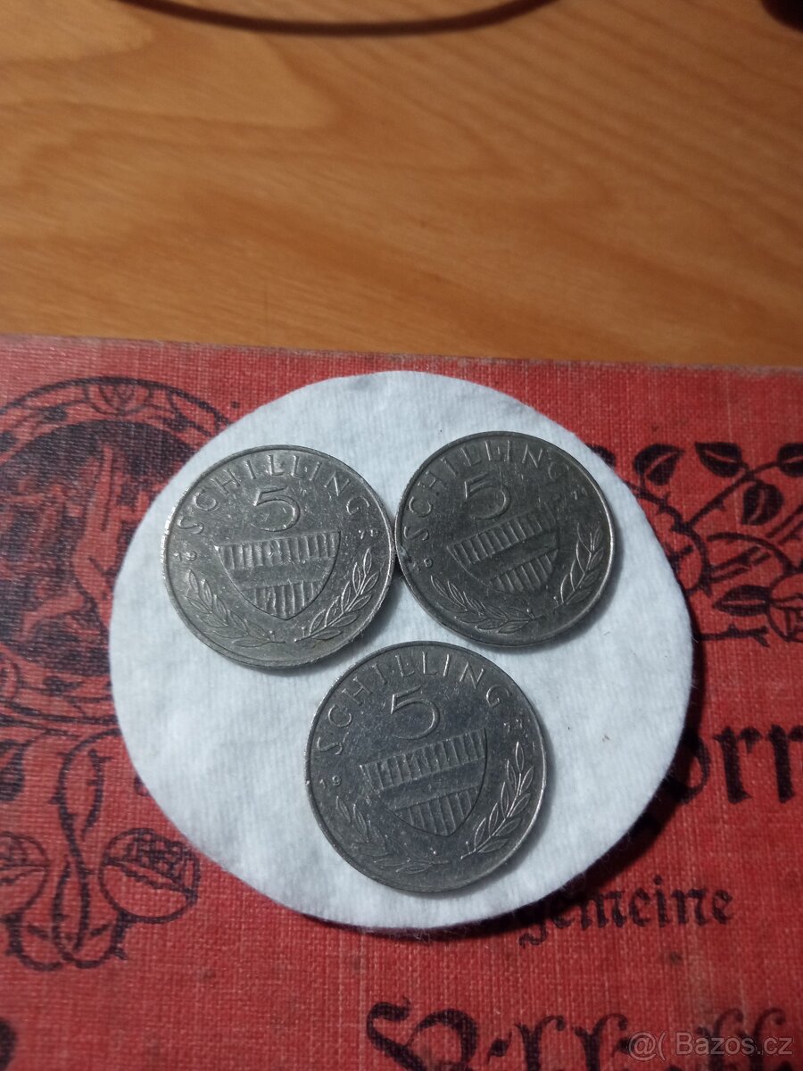 STARÉ 5 SCHILLINGY RAKOUSKO - 4