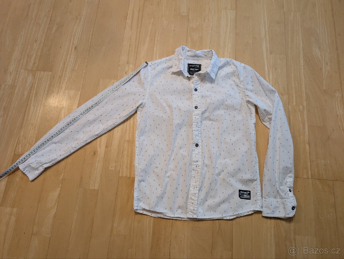 2 chlapecké košile vel.158-164 - 4