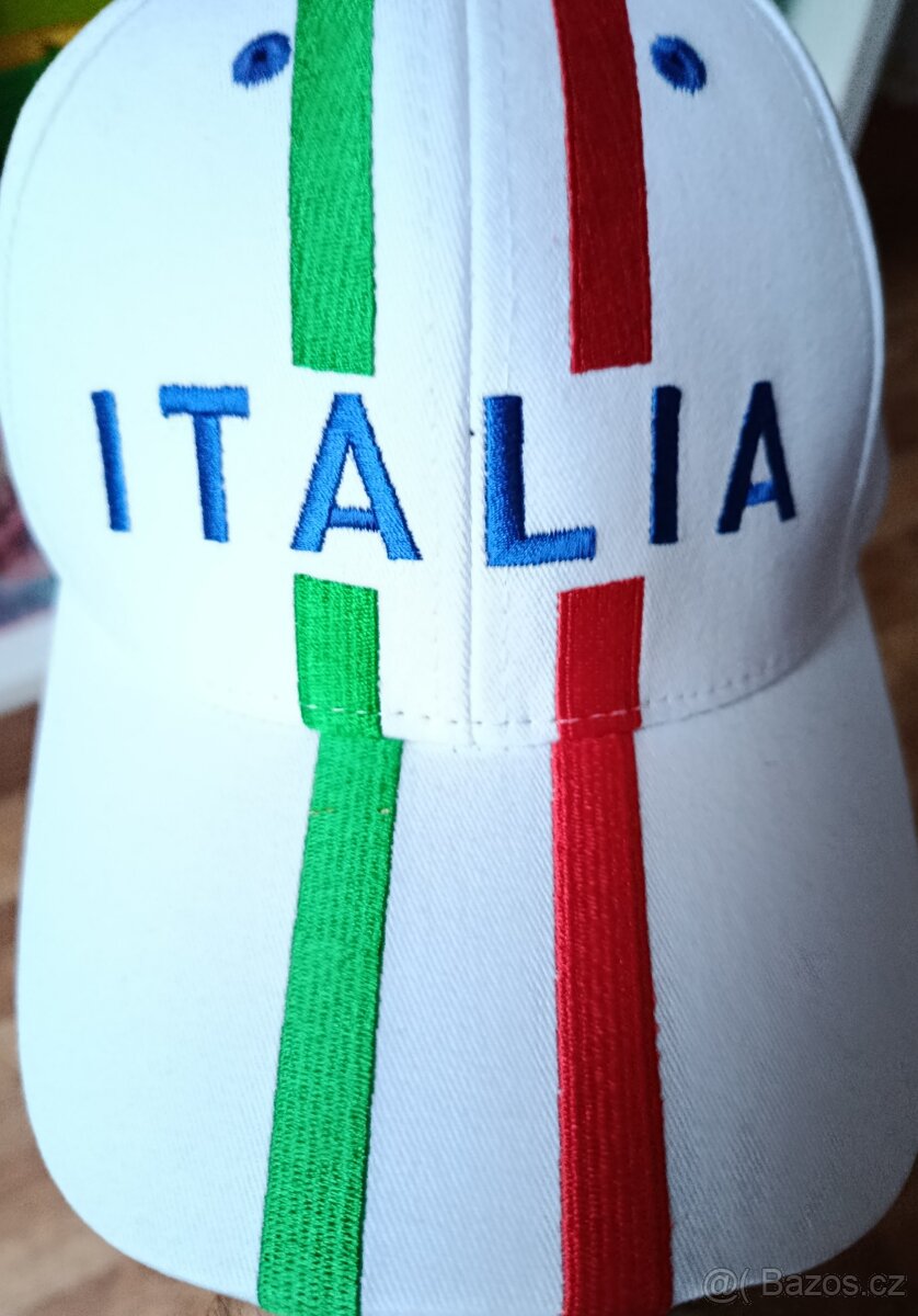 Nová čepice kšiltovka Italia - 4