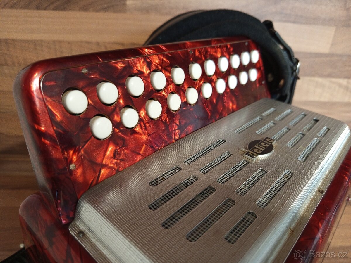 Heligonka (harmonika,akordeon) Delicia Popular - 4