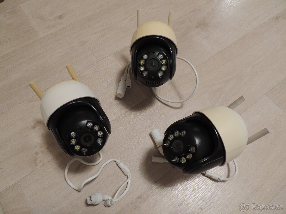 3x otočná venkovní WiFi IP kamera 3MP - 4