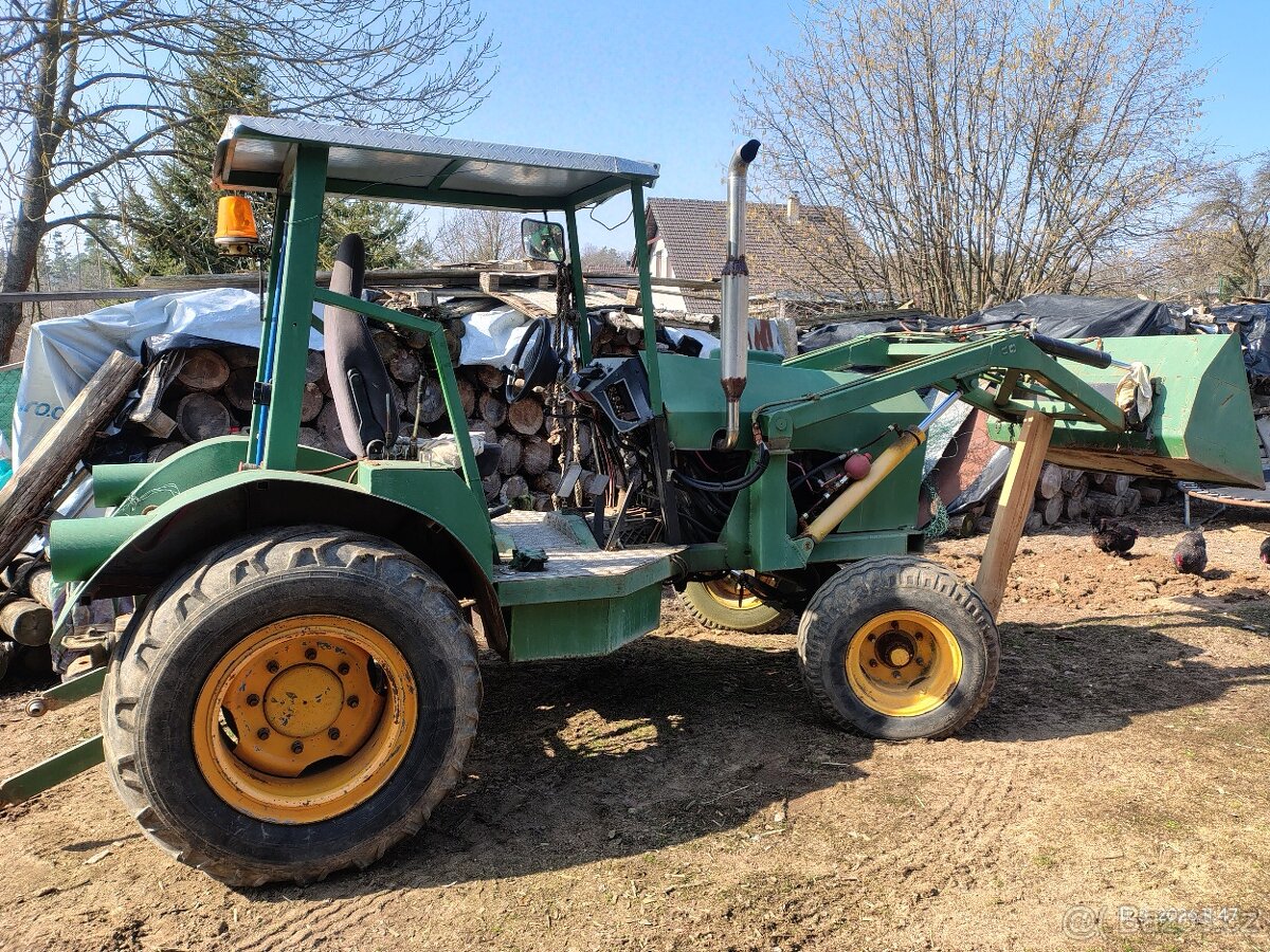 Traktor domácí výroby, hydraulika - 4