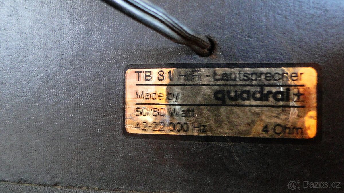 Reciever YAMAHA RX V350 + repro Quadral - 4