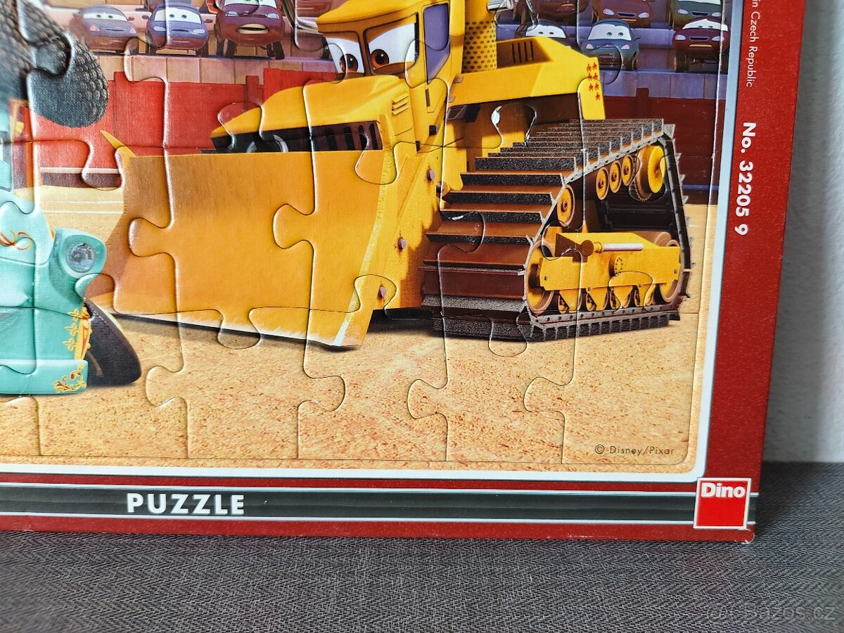 Puzzle Večerníček EFKO, Auta DINO –TOP STAV - 4
