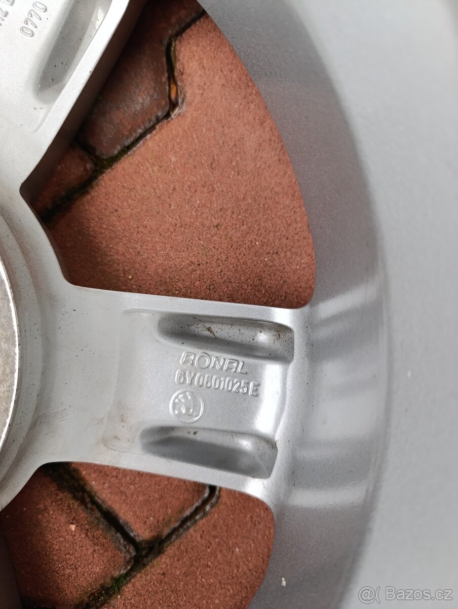 Alu Disk 5x100 R 15 Škoda - 4