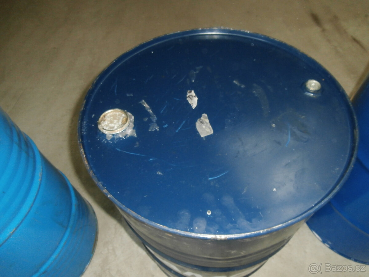 Sudy plechové 200 litrové na naftu, oleje za 300 kč - 4