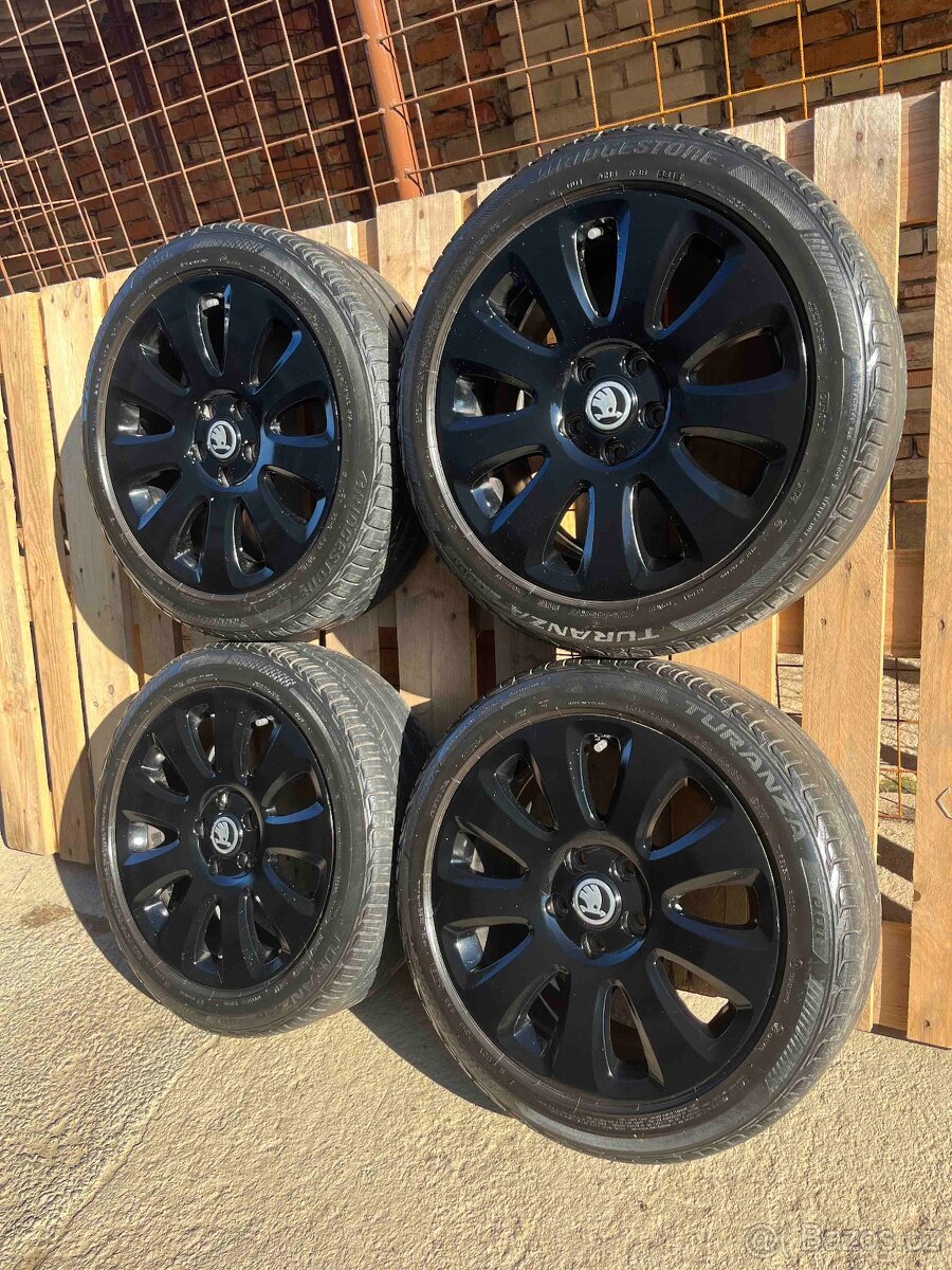 Alu kola 5x112, 7,5Jx17 H2, ET49 - 4