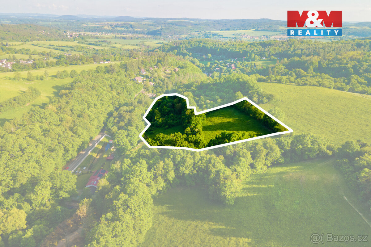 Prodej louky, 18692 m², Jílové u Prahy - 4