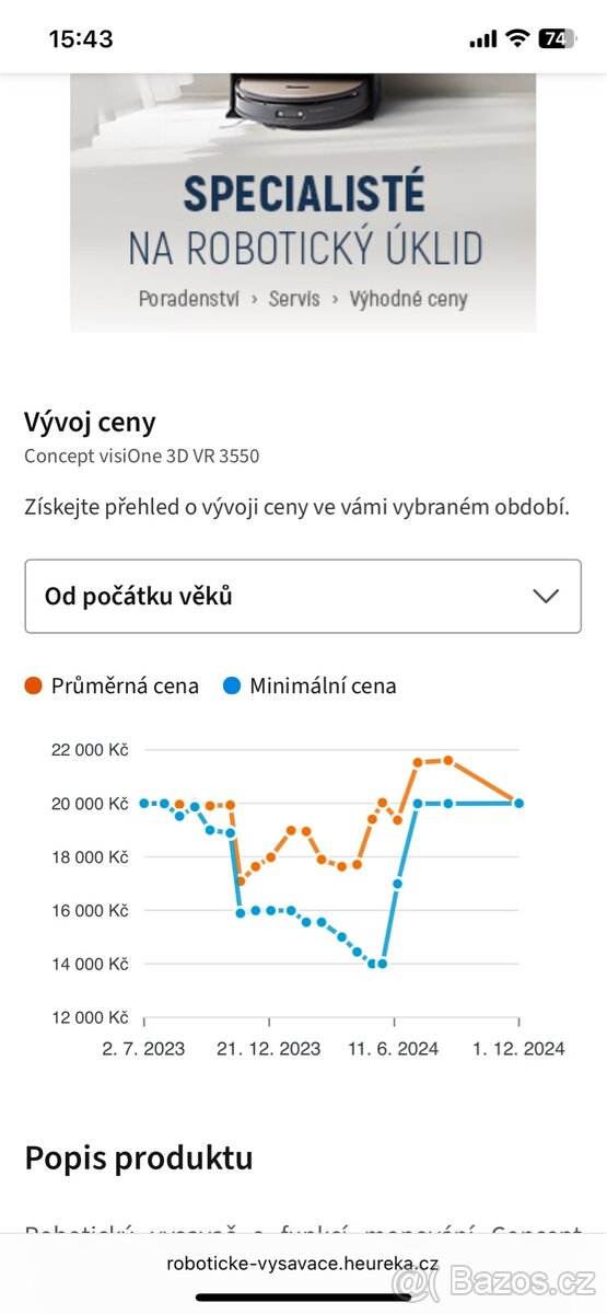 Robotický vysavač Sencor VR3550 - nerozbalený - 4