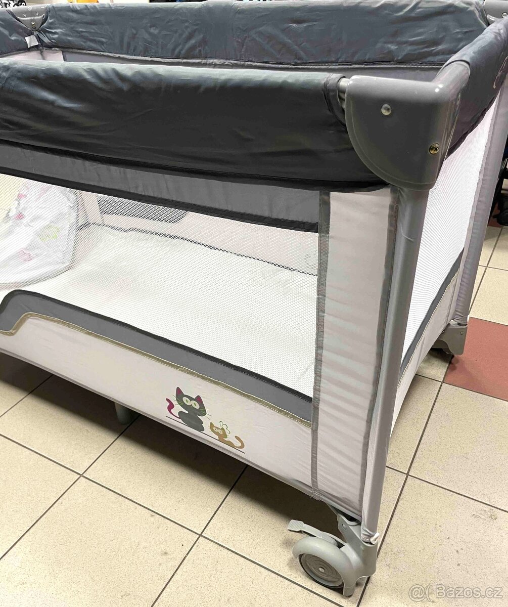 CESTOVNÍ POSTÝLKA BABY MIX 120x60cm - 4