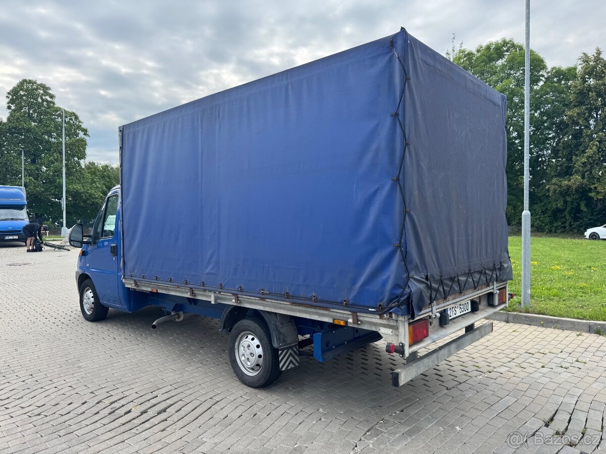 Peugeot Boxer 2,8HDi 93kW, valník/plachta - 4
