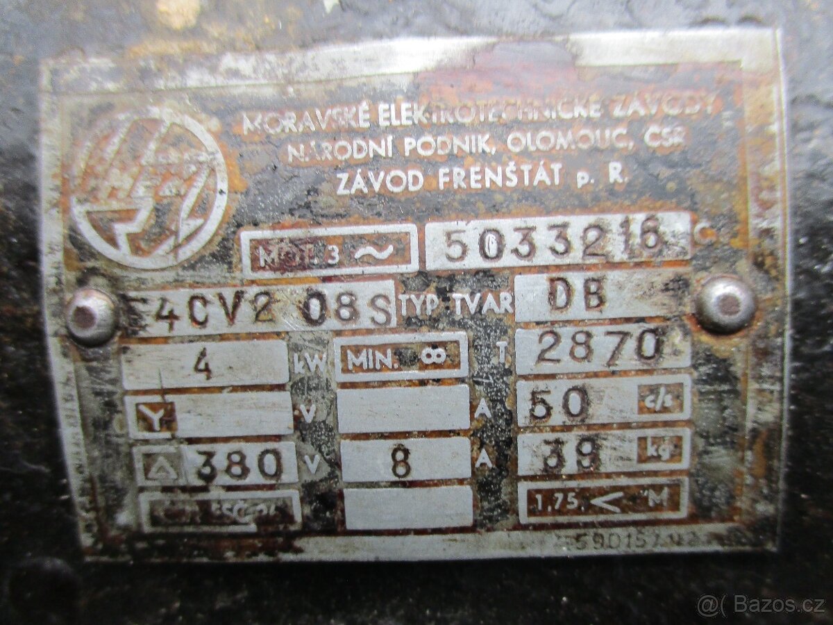 Elektromotor-hřídel Pilana - 4