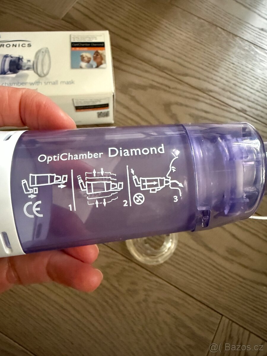 Philips Optichamber Diamond set inhalační nástavec+Maska - 4
