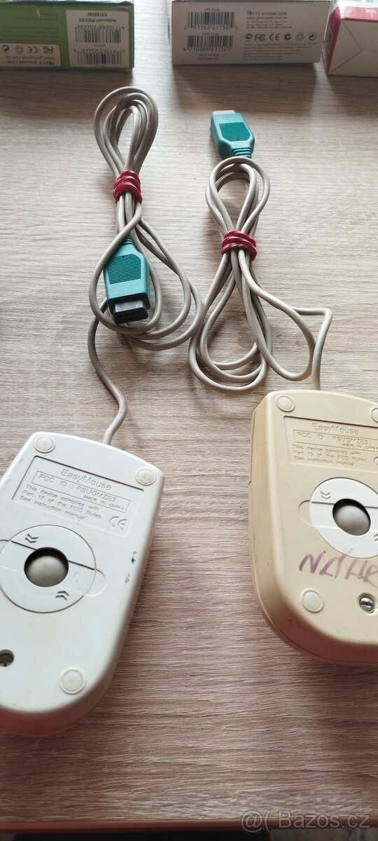 Staré kuličkové a optické myši com1,ps1 - 4