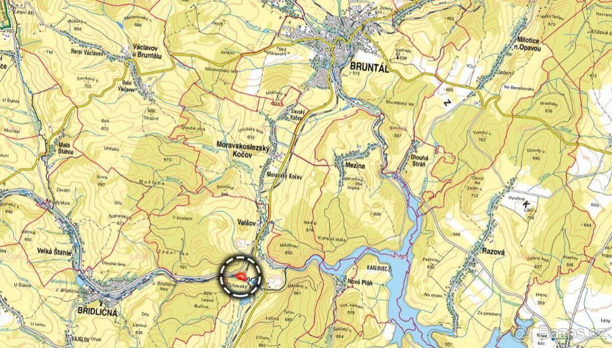 Louka, prodej, Valšov, Bruntál - 4