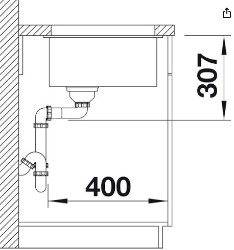 Dřez Blanco granitový - nový (523435) - 4