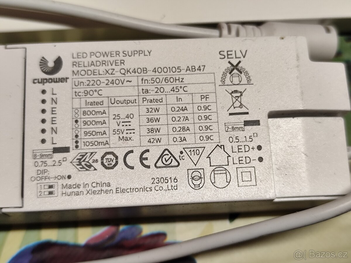 LED panel 40W 60x60cm stropní svítidlo - 4