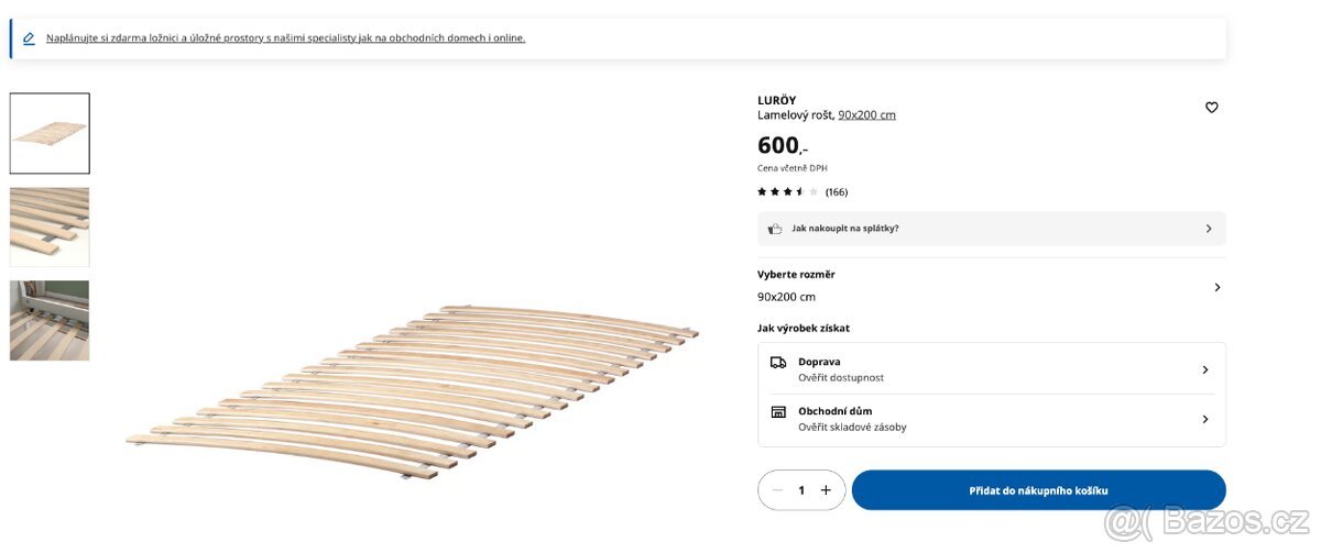 postel Ikea NEIDEN (90x200) - 4