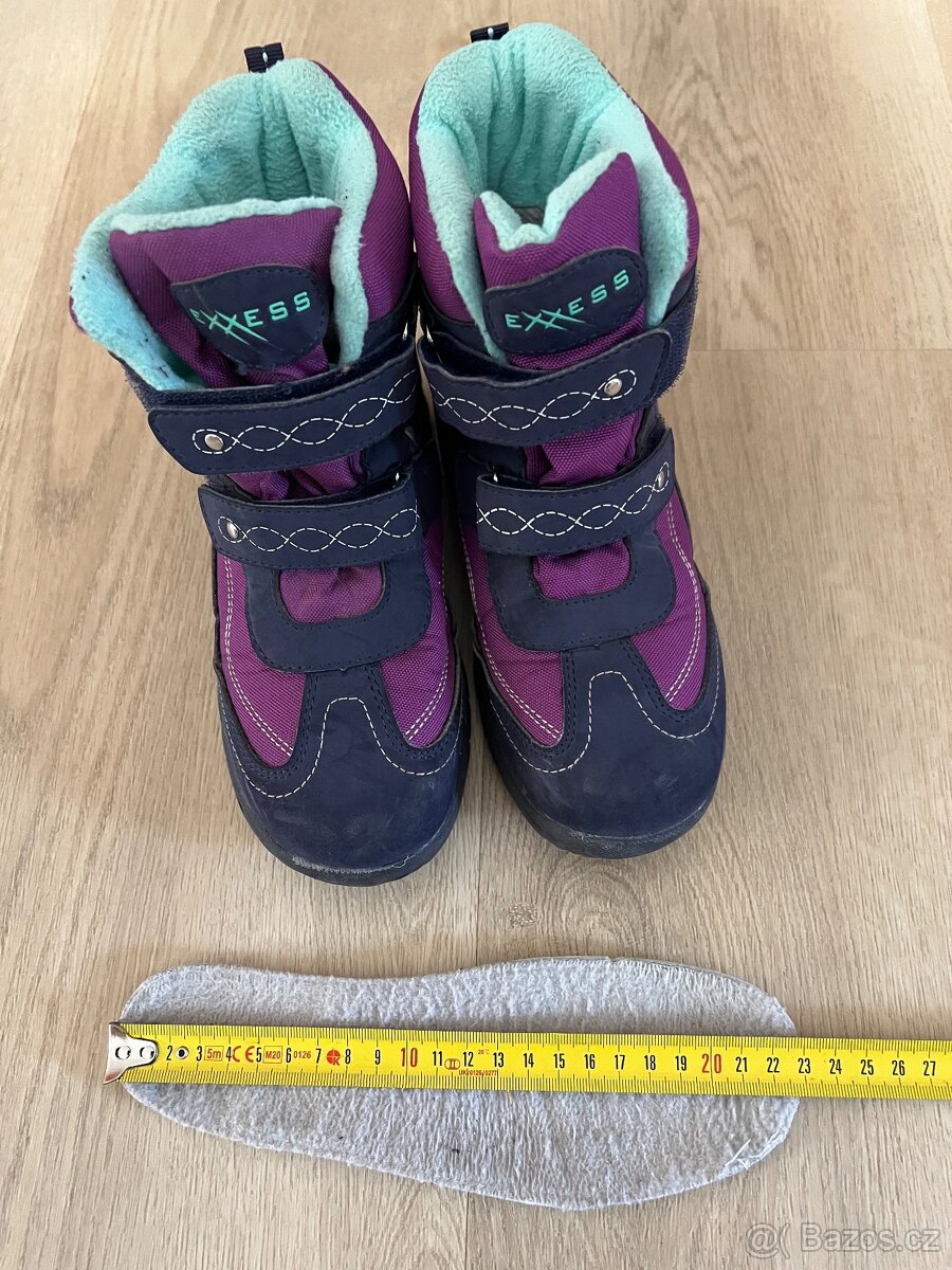 Sněhule zimní boty Exxess vel.35 - 4