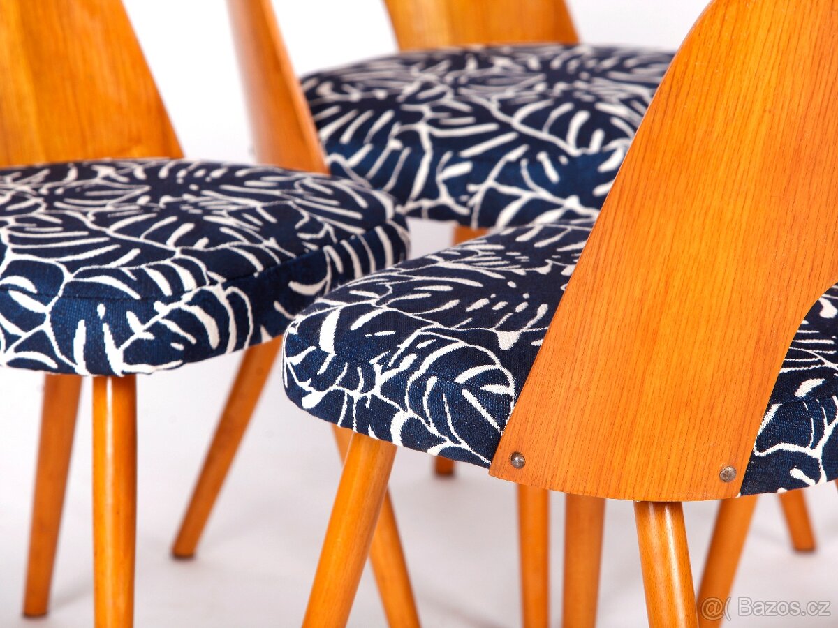 Ikonické židle O. Heardtl, 100% stav, 4 kusy. - 4