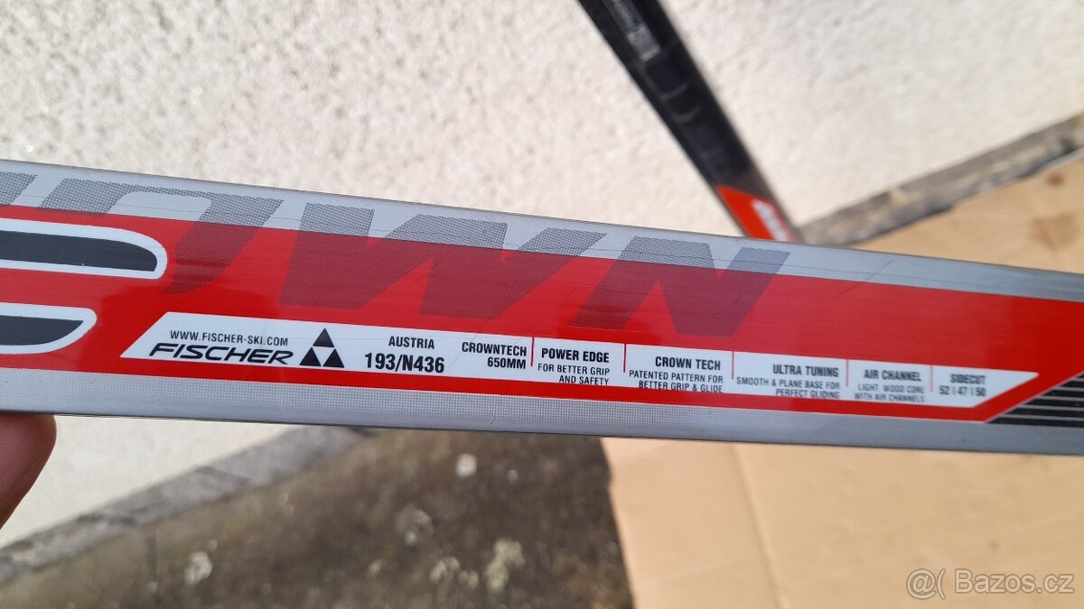 Kvalitní běžky Fischer 193 cm SNS profil - 4