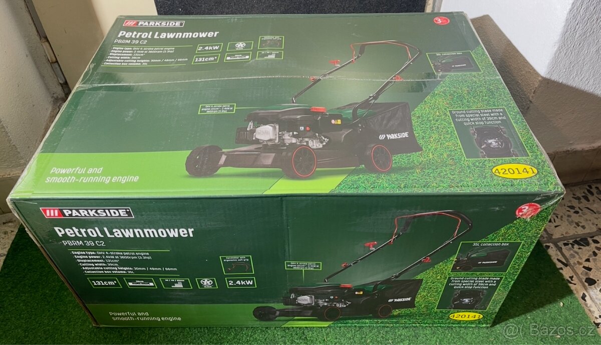 Benzínová sekačka Parkside - 4