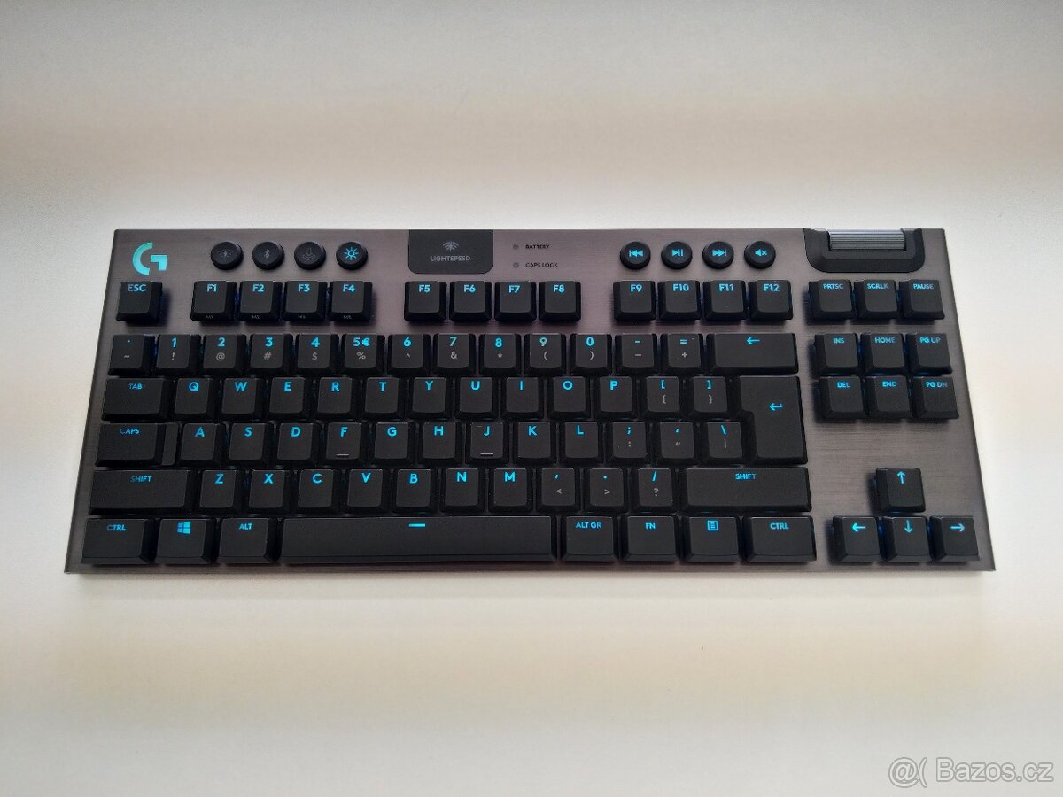Klávesnice Logitech Gaming G915 TKL Lightspeed RGB Tactile - 4