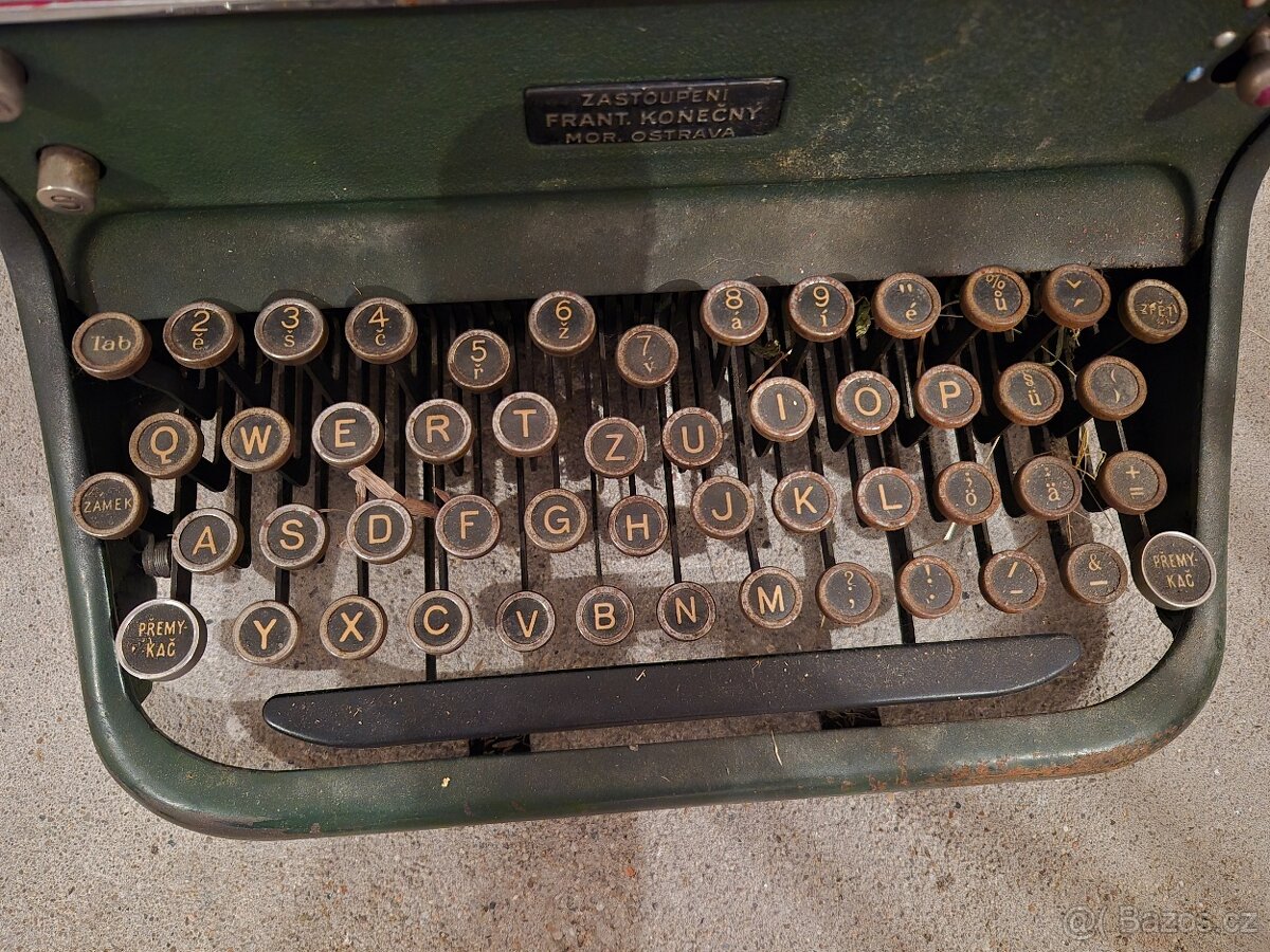 Psací stroj Halda - 4