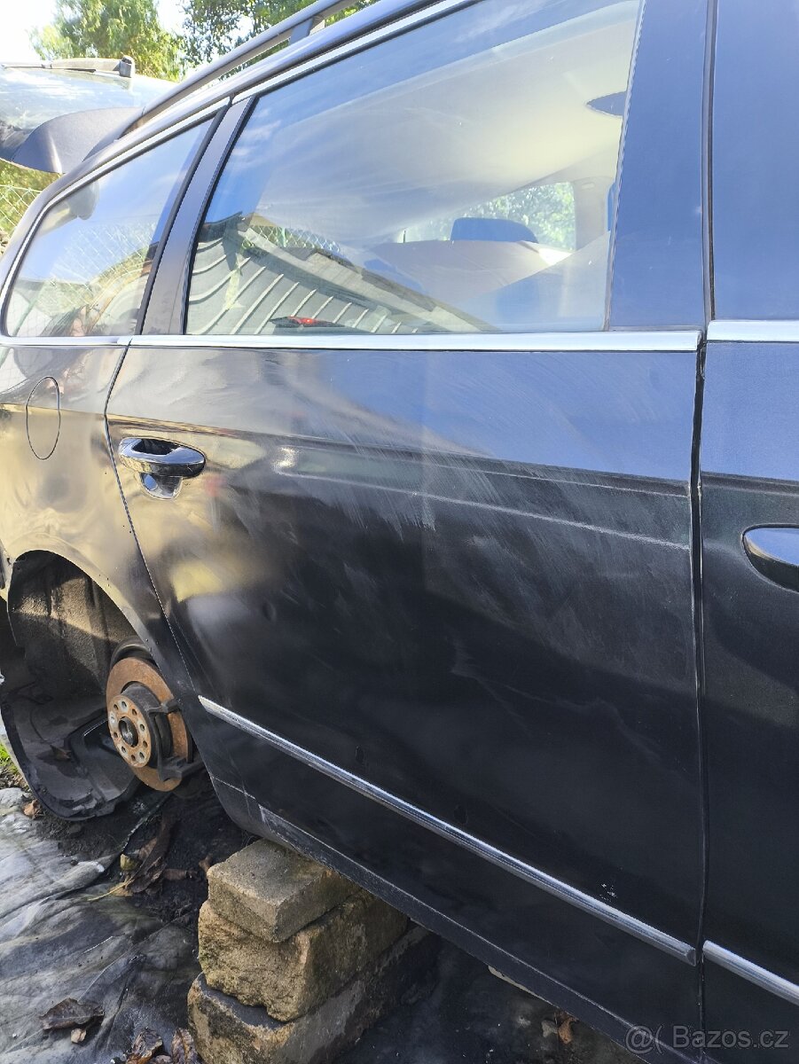 Passat B6 dveře černá metaliza - 4