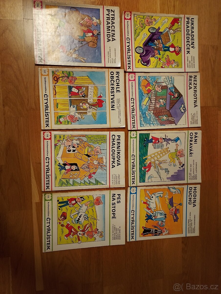 Čtyřlístek - časopisy 1981 - 1988 - 4