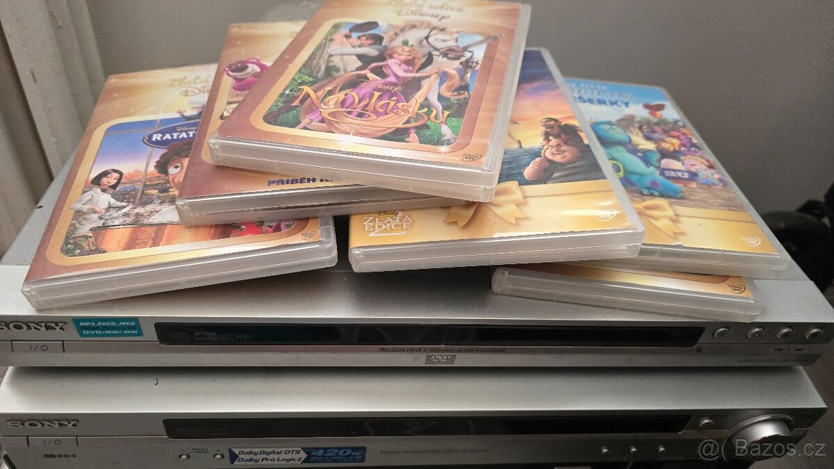 Prodám SONY sestavu zesilovač + dvd přehrávač - 4