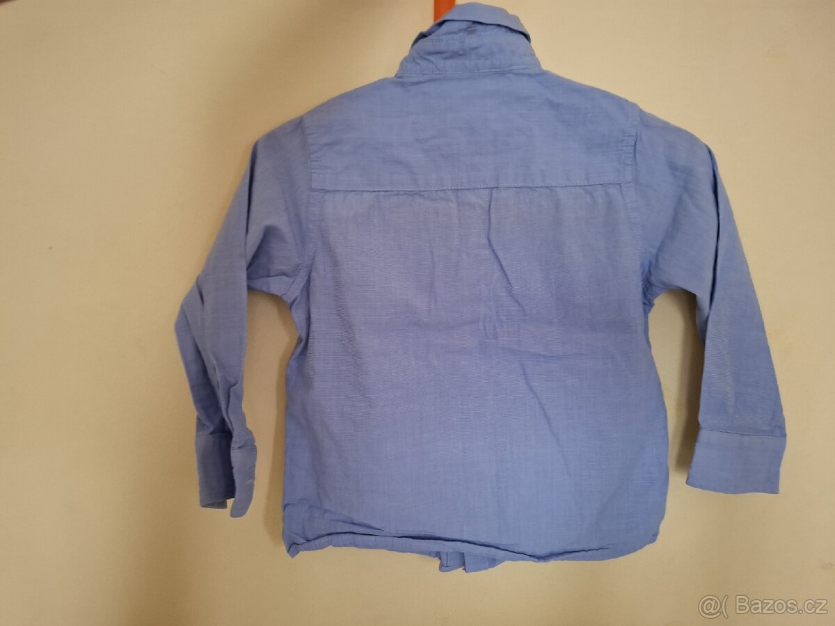 košile modrá vel 98 - 4