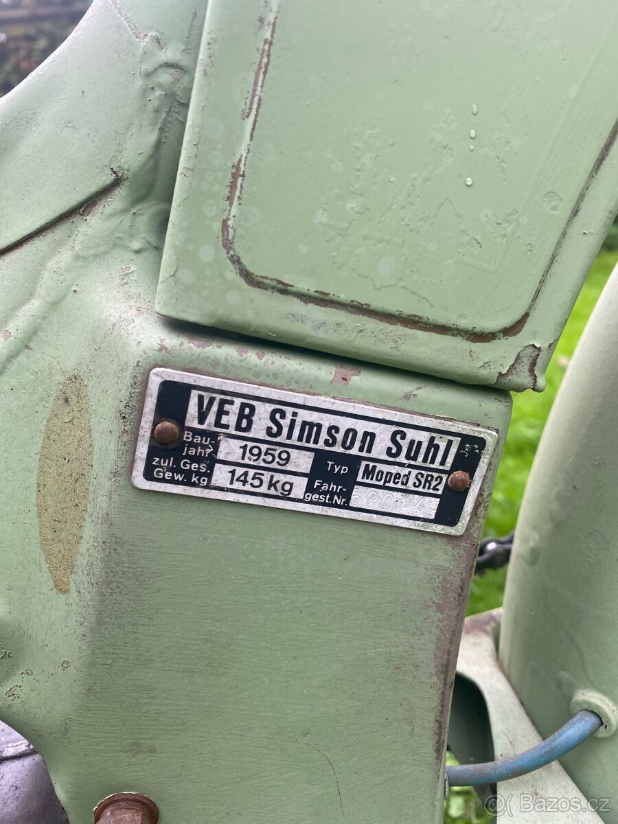 Moped Simson SR 2 - 4