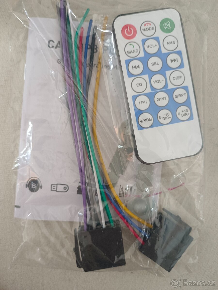 Nové autorádio USB, Bluetooth, SD karty - 4