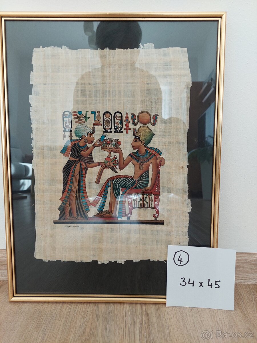 PRODÁM OBRAZY PAPYRUS - 4