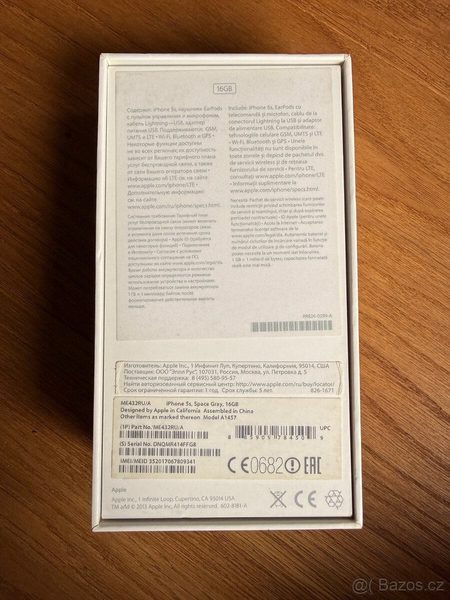 Apple iPhone 5s - 16GB - 4