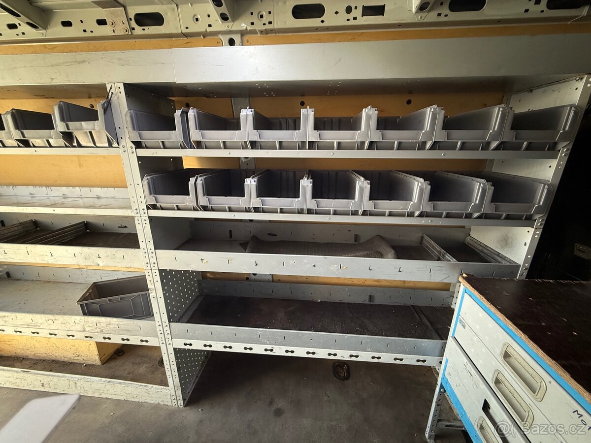 Dílenská Vestavba do dodávky - 4
