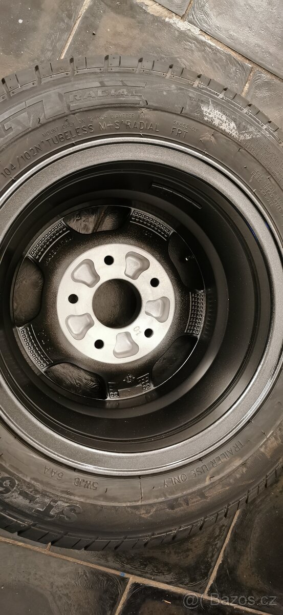 Nová orig. ALU kola 4ks Z-TRAILER 7x12 ET30 5x112 s pneu - 4