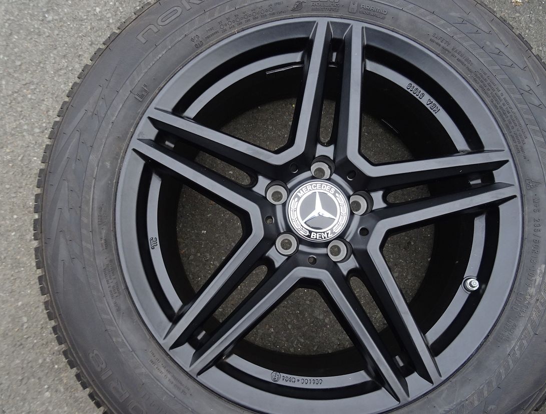 Zimní sada Mercedes GLC, 18", 5x112, ET 38, pneu Nokian - 4