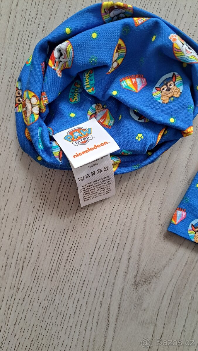 Jarní čepice TLAPKOVÁ PATROLA - 4