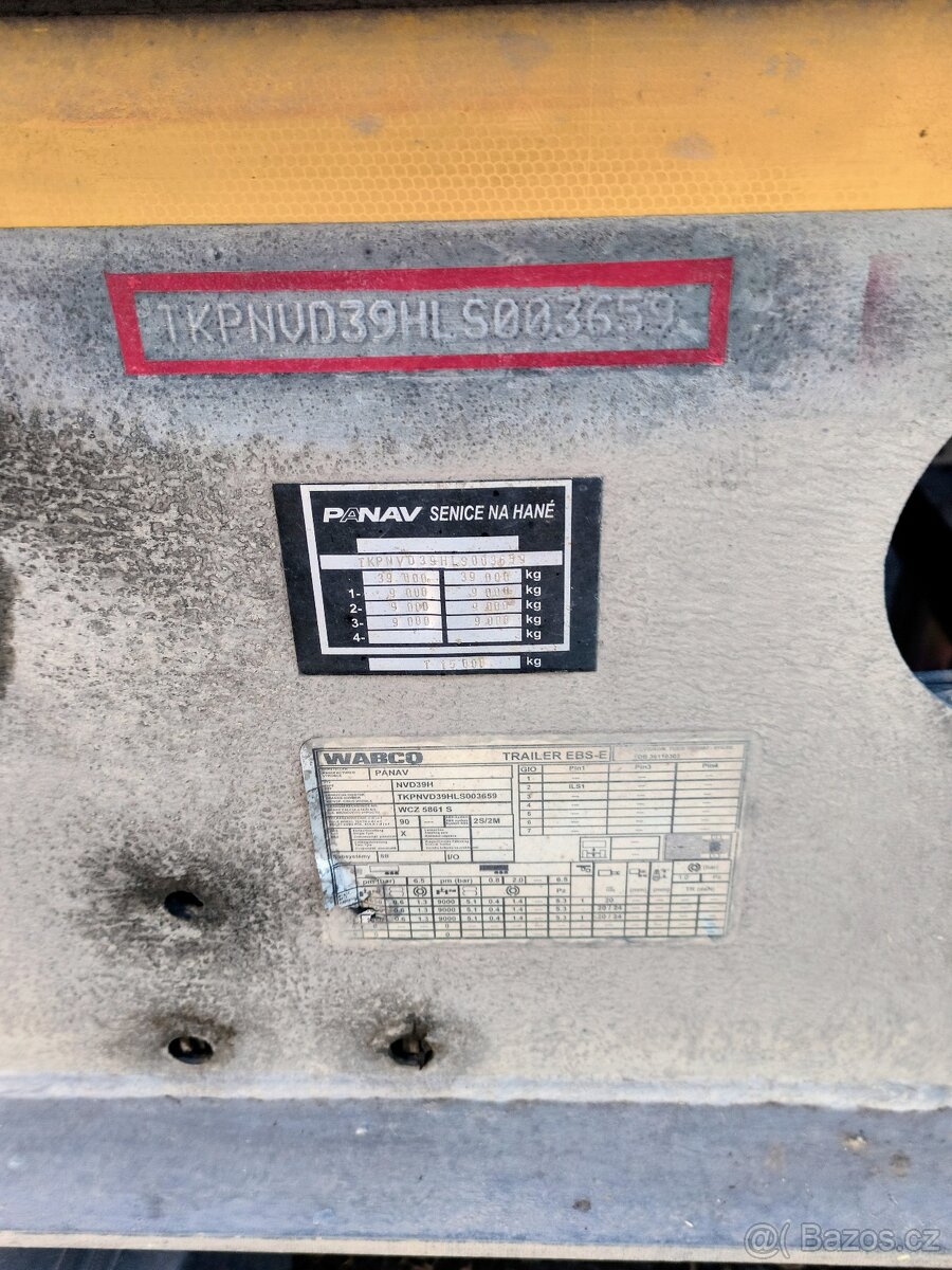 Klanicový návěs Panav - 4