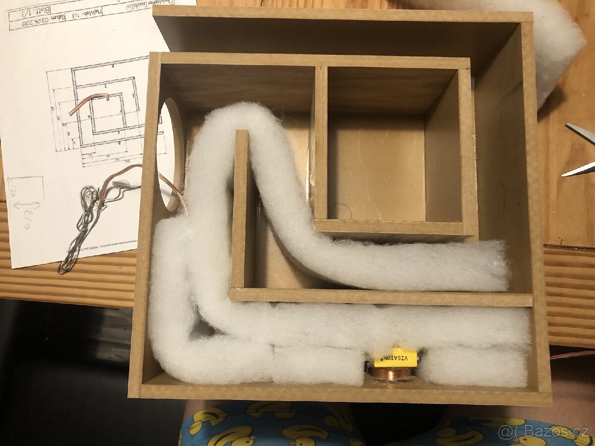 Širokopásmové bedny Visaton FR10 2ks - 4